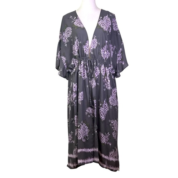 Dresses & Skirts - Maurice’s Floral Tie Front Duster (3X) EUC
